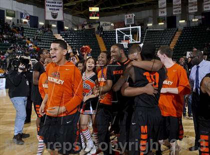Thumbnail 3 in McKinley vs. Burke Catholic (NYSPHSAA Class A Final) photogallery.