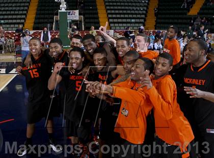 Thumbnail 1 in McKinley vs. Burke Catholic (NYSPHSAA Class A Final) photogallery.