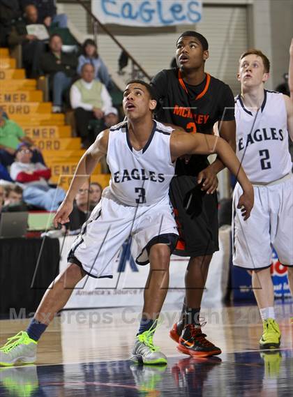 Thumbnail 1 in McKinley vs. Burke Catholic (NYSPHSAA Class A Final) photogallery.