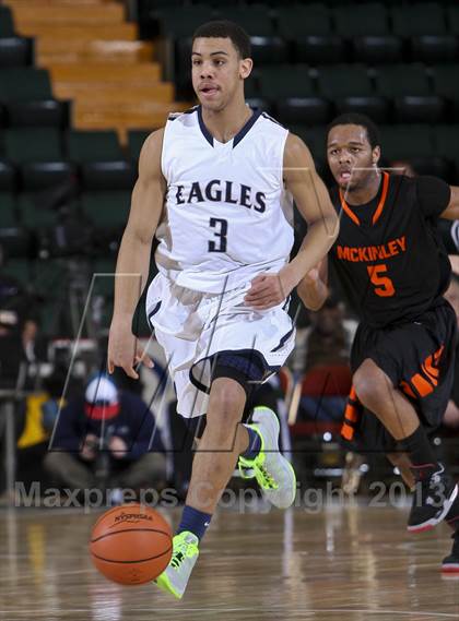 Thumbnail 3 in McKinley vs. Burke Catholic (NYSPHSAA Class A Final) photogallery.