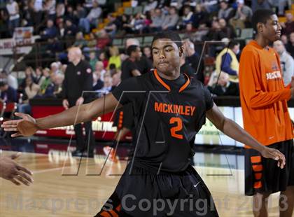Thumbnail 3 in McKinley vs. Burke Catholic (NYSPHSAA Class A Final) photogallery.