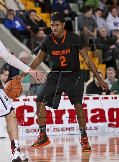 Thumbnail 3 in McKinley vs. Burke Catholic (NYSPHSAA Class A Final) photogallery.