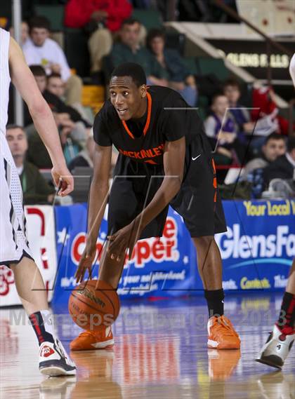 Thumbnail 1 in McKinley vs. Burke Catholic (NYSPHSAA Class A Final) photogallery.