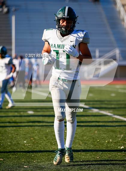 Thumbnail 3 in Hamilton vs El Camino Real (CIF LACS D2 Final) photogallery.