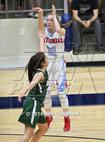 Thumbnail 1 in Incarnate Word vs Antonian Prep (Alamo Convocation Center) photogallery.