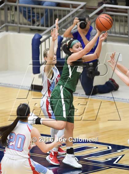 Thumbnail 1 in Incarnate Word vs Antonian Prep (Alamo Convocation Center) photogallery.