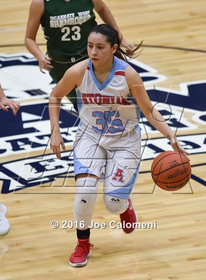 Thumbnail 3 in Incarnate Word vs Antonian Prep (Alamo Convocation Center) photogallery.