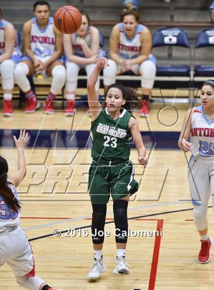 Thumbnail 1 in Incarnate Word vs Antonian Prep (Alamo Convocation Center) photogallery.