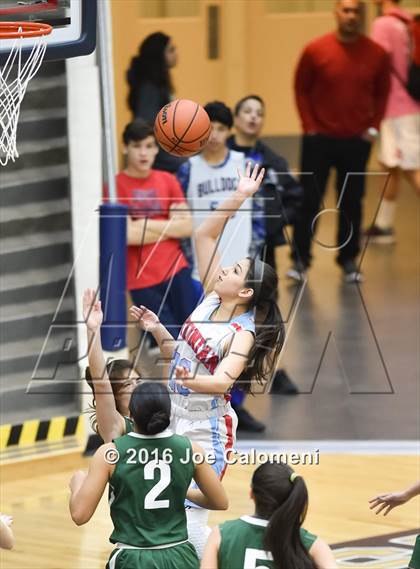 Thumbnail 2 in Incarnate Word vs Antonian Prep (Alamo Convocation Center) photogallery.