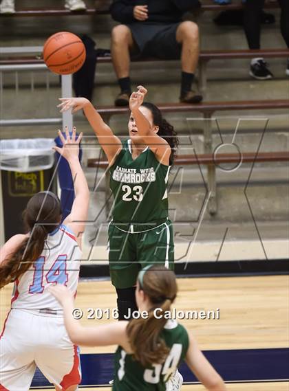 Thumbnail 3 in Incarnate Word vs Antonian Prep (Alamo Convocation Center) photogallery.