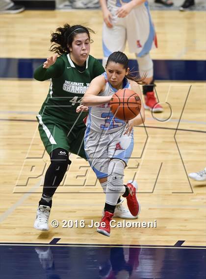 Thumbnail 1 in Incarnate Word vs Antonian Prep (Alamo Convocation Center) photogallery.
