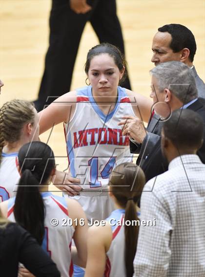 Thumbnail 1 in Incarnate Word vs Antonian Prep (Alamo Convocation Center) photogallery.