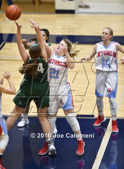 Thumbnail 2 in Incarnate Word vs Antonian Prep (Alamo Convocation Center) photogallery.