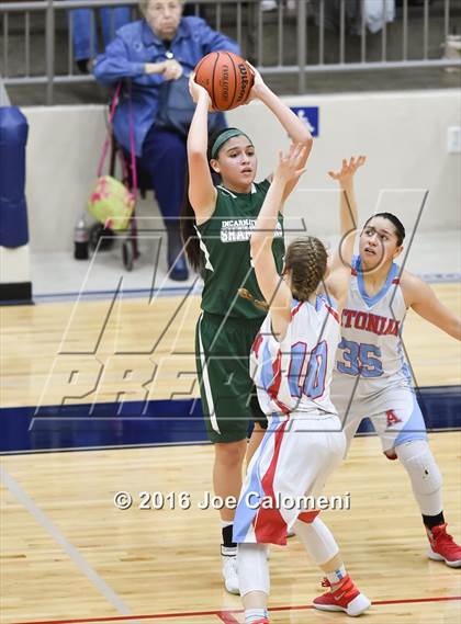 Thumbnail 1 in Incarnate Word vs Antonian Prep (Alamo Convocation Center) photogallery.