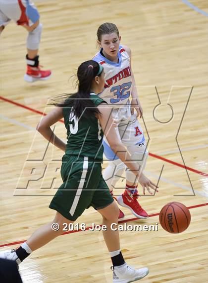 Thumbnail 1 in Incarnate Word vs Antonian Prep (Alamo Convocation Center) photogallery.