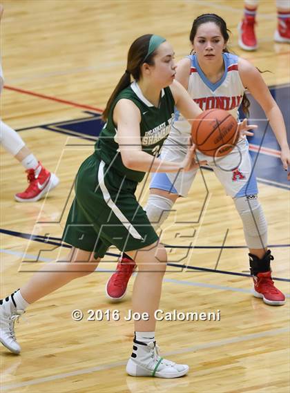 Thumbnail 3 in Incarnate Word vs Antonian Prep (Alamo Convocation Center) photogallery.