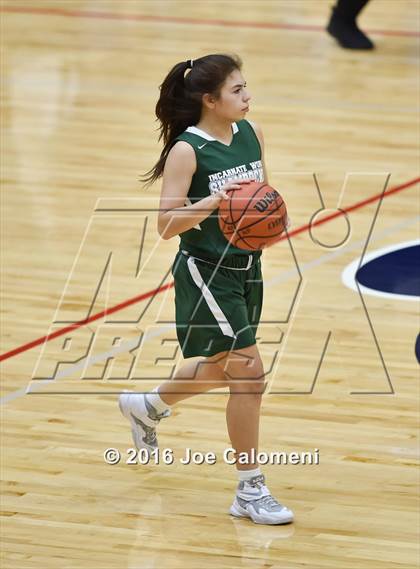 Thumbnail 1 in Incarnate Word vs Antonian Prep (Alamo Convocation Center) photogallery.