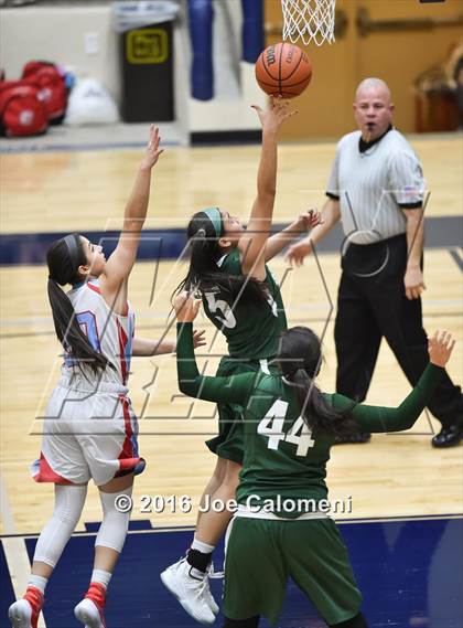 Thumbnail 1 in Incarnate Word vs Antonian Prep (Alamo Convocation Center) photogallery.