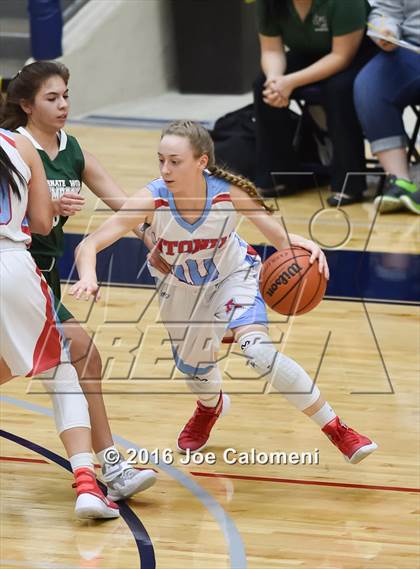 Thumbnail 3 in Incarnate Word vs Antonian Prep (Alamo Convocation Center) photogallery.