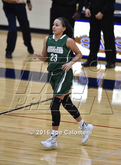 Thumbnail 3 in Incarnate Word vs Antonian Prep (Alamo Convocation Center) photogallery.