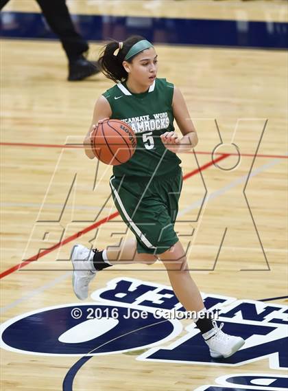 Thumbnail 3 in Incarnate Word vs Antonian Prep (Alamo Convocation Center) photogallery.