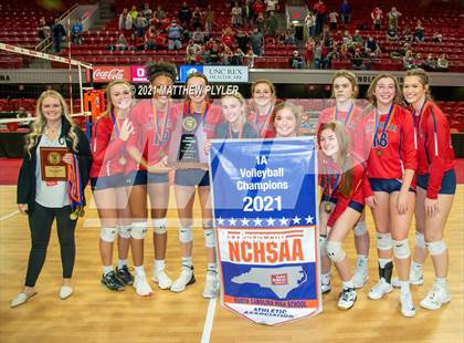 Thumbnail 3 in Neuse Charter vs. Union Academy (NCHSAA 1A Final) (1 of 2) (Pre-game, post-game, awards, and team photos) photogallery.