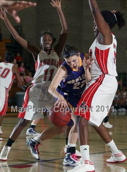 Thumbnail 1 in Boulder vs. Denver East (Battle at the Ridge Tourney) photogallery.