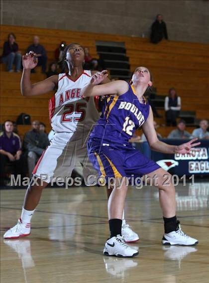 Thumbnail 1 in Boulder vs. Denver East (Battle at the Ridge Tourney) photogallery.