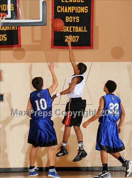 Thumbnail 3 in Marywood-Palm Valley vs Cathedral City (MaxPreps Holiday Classic) photogallery.