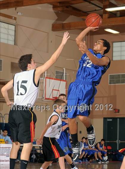 Thumbnail 3 in Marywood-Palm Valley vs Cathedral City (MaxPreps Holiday Classic) photogallery.