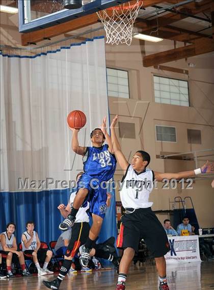 Thumbnail 2 in Marywood-Palm Valley vs Cathedral City (MaxPreps Holiday Classic) photogallery.