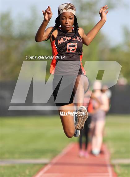 Thumbnail 3 in Buffalo Public (All-High Meet) Long Jump photogallery.