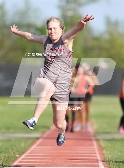 Thumbnail 1 in Buffalo Public (All-High Meet) Long Jump photogallery.