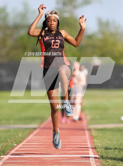 Thumbnail 2 in Buffalo Public (All-High Meet) Long Jump photogallery.