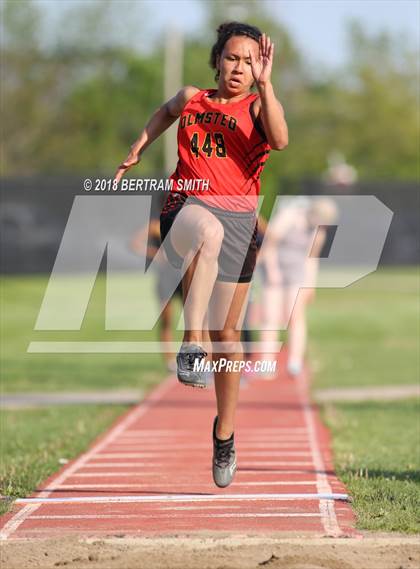 Thumbnail 2 in Buffalo Public (All-High Meet) Long Jump photogallery.