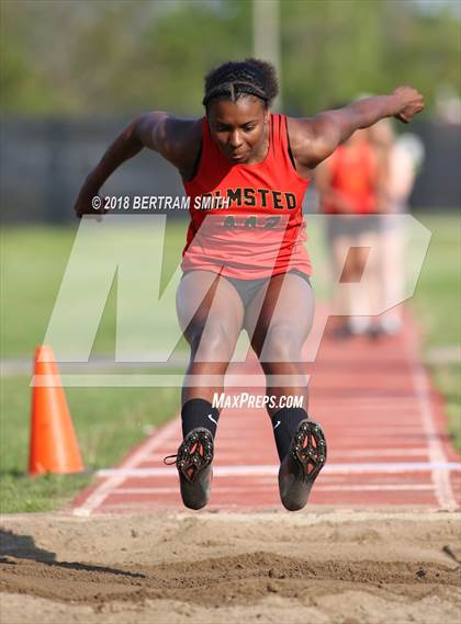 Thumbnail 2 in Buffalo Public (All-High Meet) Long Jump photogallery.