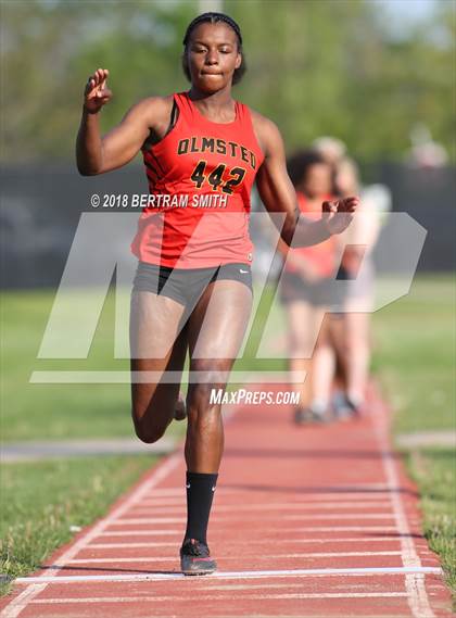 Thumbnail 2 in Buffalo Public (All-High Meet) Long Jump photogallery.