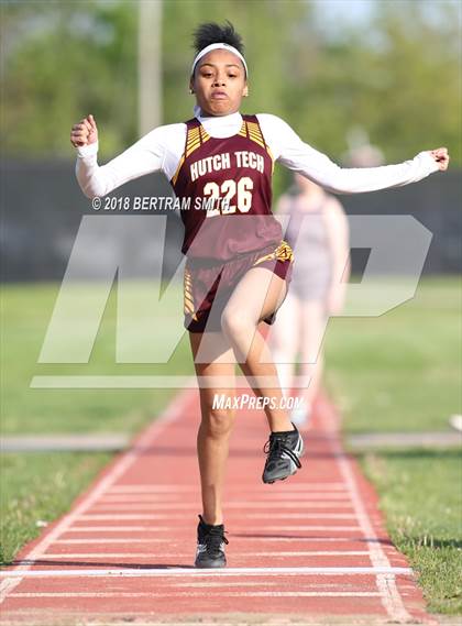Thumbnail 1 in Buffalo Public (All-High Meet) Long Jump photogallery.