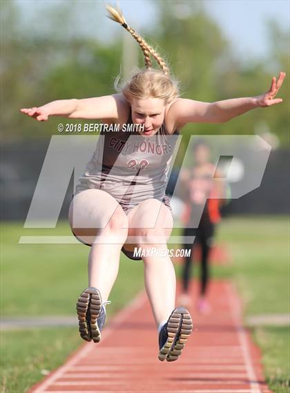Thumbnail 2 in Buffalo Public (All-High Meet) Long Jump photogallery.