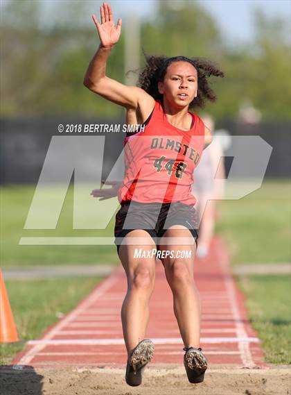 Thumbnail 1 in Buffalo Public (All-High Meet) Long Jump photogallery.