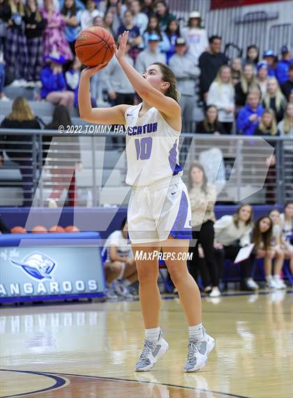 Thumbnail 2 in Glen Rose vs. Decatur (UIL Basketball 4A Area Playoff) photogallery.