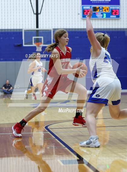 Thumbnail 3 in Glen Rose vs. Decatur (UIL Basketball 4A Area Playoff) photogallery.