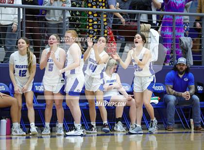 Thumbnail 2 in Glen Rose vs. Decatur (UIL Basketball 4A Area Playoff) photogallery.