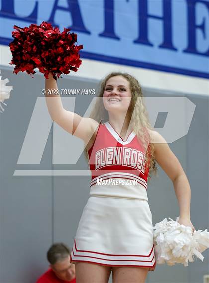 Thumbnail 3 in Glen Rose vs. Decatur (UIL Basketball 4A Area Playoff) photogallery.