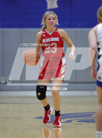Thumbnail 3 in Glen Rose vs. Decatur (UIL Basketball 4A Area Playoff) photogallery.