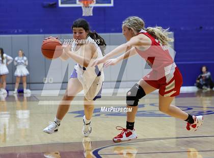 Thumbnail 3 in Glen Rose vs. Decatur (UIL Basketball 4A Area Playoff) photogallery.