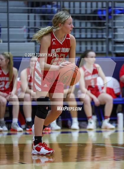 Thumbnail 2 in Glen Rose vs. Decatur (UIL Basketball 4A Area Playoff) photogallery.