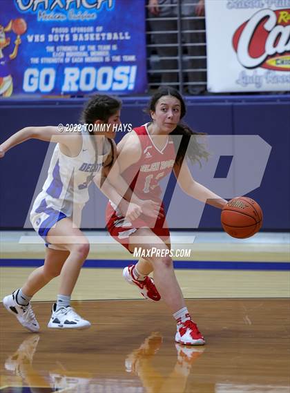 Thumbnail 1 in Glen Rose vs. Decatur (UIL Basketball 4A Area Playoff) photogallery.