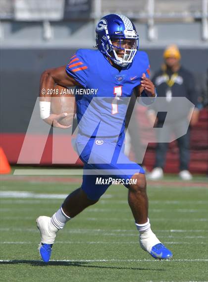 Thumbnail 2 in Bishop Manogue vs. Bishop Gorman (NIAA 4A Final) photogallery.