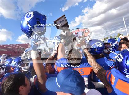 Thumbnail 1 in Bishop Manogue vs. Bishop Gorman (NIAA 4A Final) photogallery.